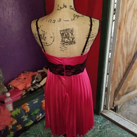 Windsor pink pleated dress - Picture 3 of 8